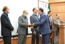 گزارش تصویری مراسم تجلیل از کارکنان نمونه 1400